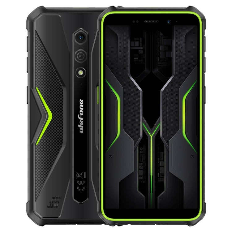 Ulefone Armor X12 Pro, 4GB+64GB, IP68/IP69K Rugged Phone, 5.45 inch Android 13 MediaTek Helio G36 Octa Core, Network: 4G, NFC(Less Green)