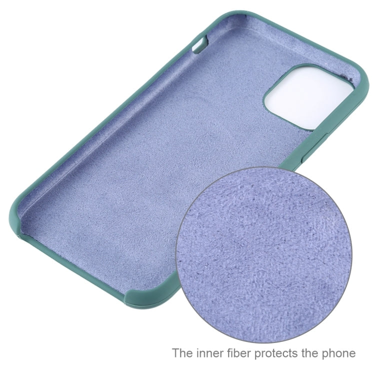 Solid Silicone Phone Case For iPhone 15 Pro Max(Black)