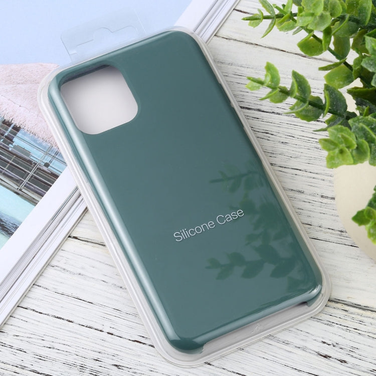 Solid Silicone Phone Case For iPhone 15 Pro Max(Black)