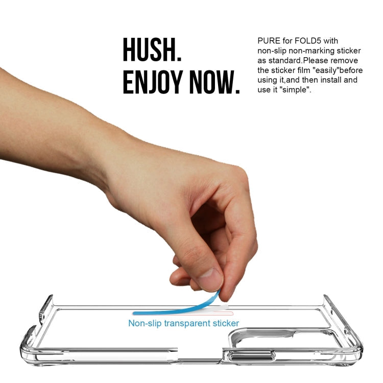 For Samsung Galaxy Z Fold5 TPU + PC Shockproof Phone Case