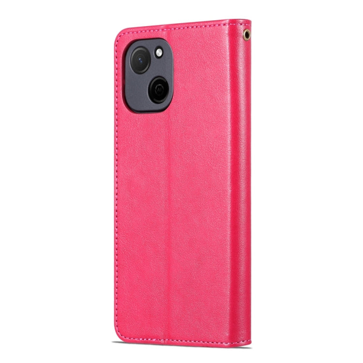 For Huawei Maimang A20 AZNS Sheepskin Texture Flip Leather Phone Case(Red)