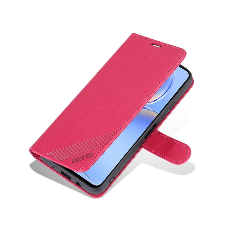 For Huawei Maimang A20 AZNS Sheepskin Texture Flip Leather Phone Case(Red)