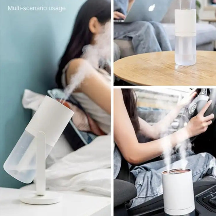 S07 Multi-mode Wireless Double Jet Humidifier(White)