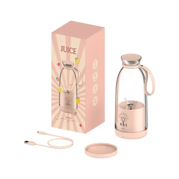 500ML Wireless Portable Electric Juicer(White)