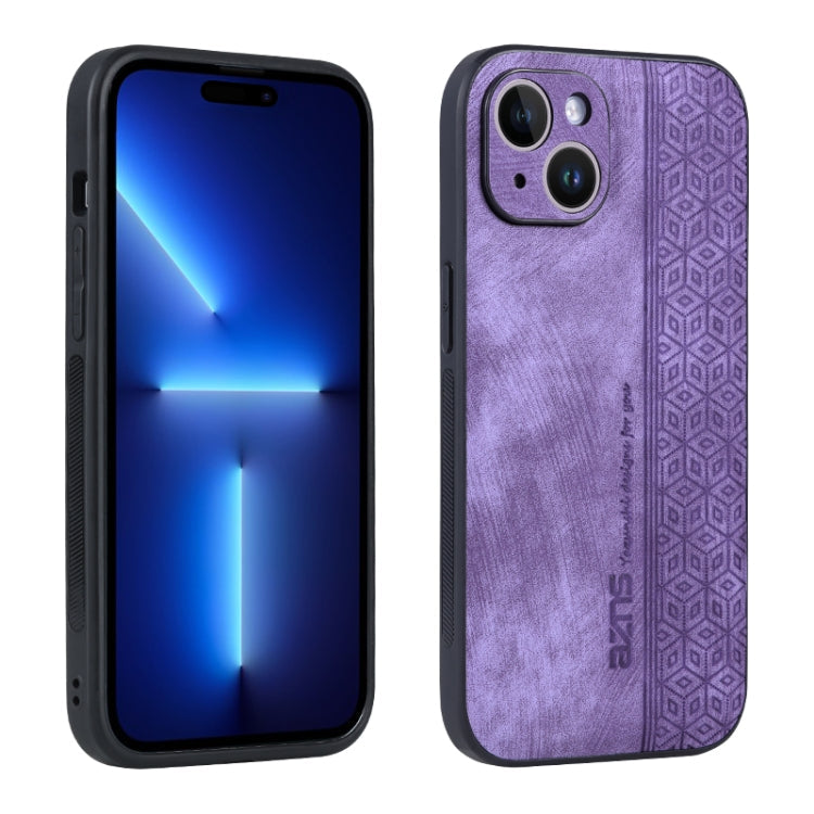 AZNS 3D Embossed Skin Feel Phone Case, For iPhone 15