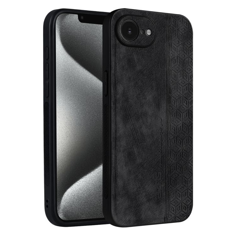 AZNS 3D Embossed Skin Feel Phone Case, For iPhone 16e / 17e, For iPhone 17 Pro Max, For iPhone 17 Pro, For iPhone 17