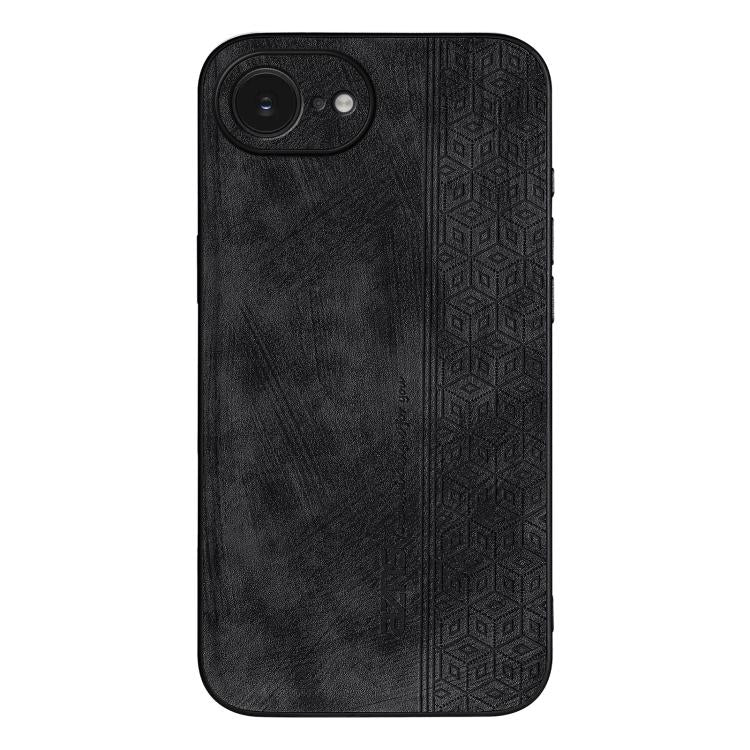 AZNS 3D Embossed Skin Feel Phone Case, For iPhone 16e / 17e, For iPhone 17 Pro Max, For iPhone 17 Pro, For iPhone 17