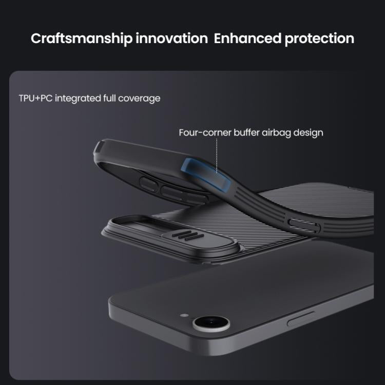 NILLKIN CamShield Pro PC Phone Case, For iPhone 17e / 16e, For iPhone 17, For iPhone 16 Plus, For iPhone 16