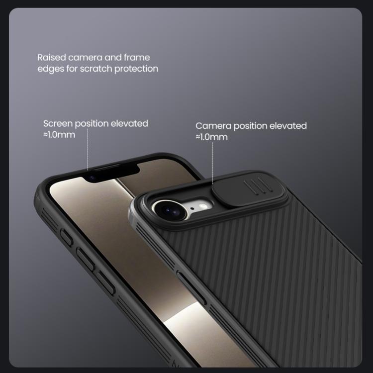 NILLKIN CamShield Pro PC Phone Case, For iPhone 17e / 16e, For iPhone 17, For iPhone 16 Plus, For iPhone 16