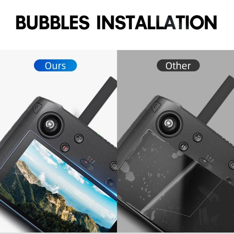 STARTRC 2pcs 9H 2.5D Tempered Glass Film, For DJI RC Pro with Screen Frosted Film, For DJI RC Pro with Screen HD Film