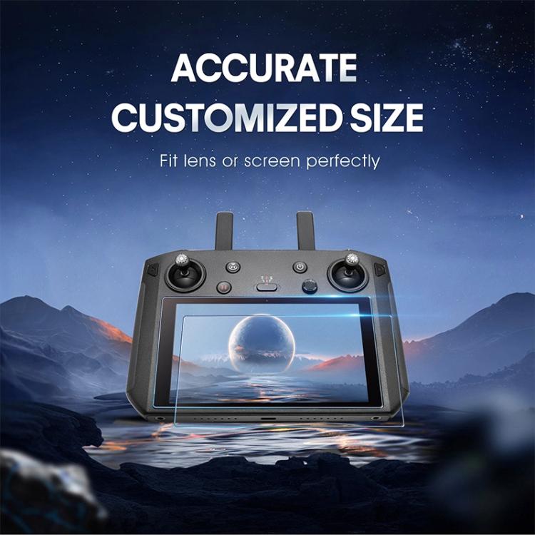 STARTRC 2pcs 9H 2.5D Tempered Glass Film, For DJI RC Pro with Screen Frosted Film, For DJI RC Pro with Screen HD Film