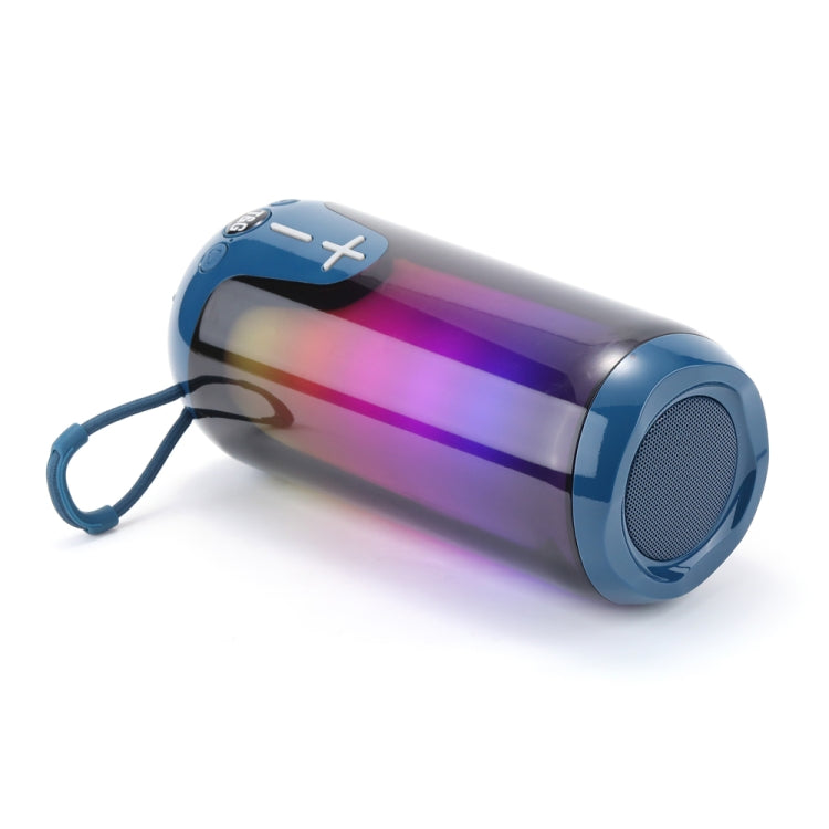 T&G TG651 Portable LED Wireless Bluetooth Speaker Outdoor TWS Subwoofer(Green)