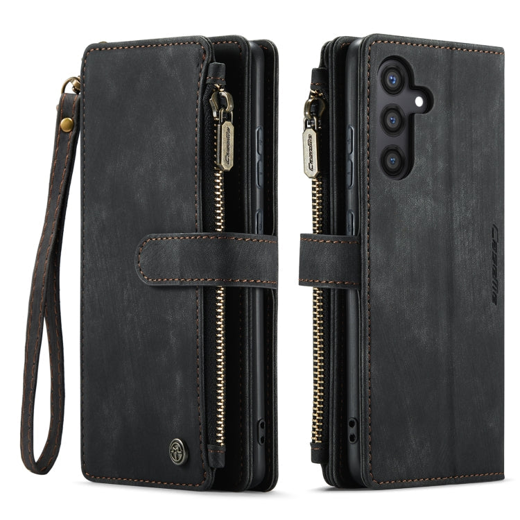 CaseMe C30 Card Slots Zipper Wallet Leather Phone Case, For Samsung Galaxy S24 5G, For Samsung Galaxy S23 FE, For Samsung Galaxy A24 4G, For Samsung Galaxy A23