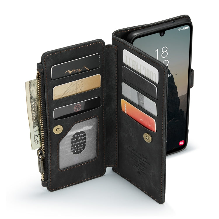 CaseMe C30 Card Slots Zipper Wallet Leather Phone Case, For Samsung Galaxy A25 4G, For Samsung Galaxy A15, For Samsung Galaxy A55 5G, For Samsung Galaxy A35 5G, For Samsung Galaxy S24 Ultra 5G, For Samsung Galaxy S24+ 5G