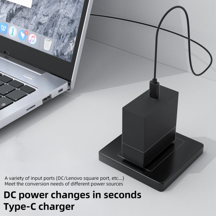 100W E 6.3X3.0mm Female to USB-C/Type-C Male Plug Charging Adapter