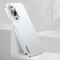 For Huawei nova 11 Pro Streamer Series Micro Frosted Metal Paint PC Phone Case(Silver)