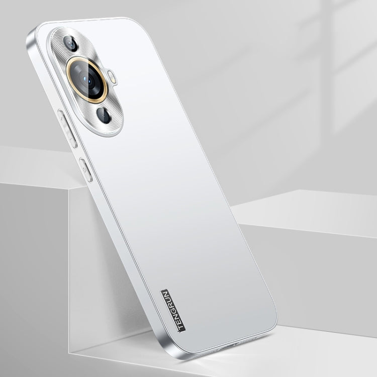 For Huawei nova 11 Pro Streamer Series Micro Frosted Metal Paint PC Phone Case(Silver)