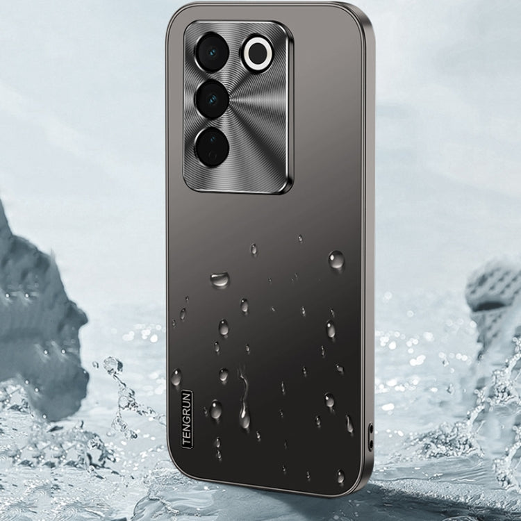 For vivo S16 Streamer Series Micro Frosted Metal Paint PC Phone Case(Dark Purple)