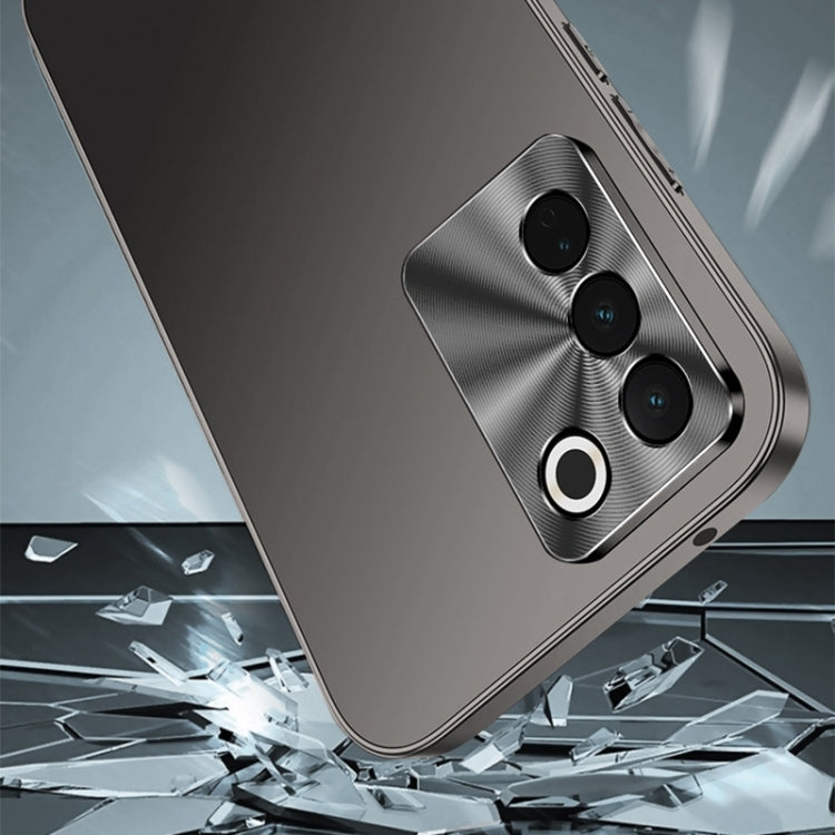 For vivo S16 Streamer Series Micro Frosted Metal Paint PC Phone Case(Dark Purple)