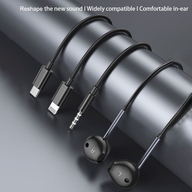 TOTU EP-3 In-Ear Wired Earphone Cable Length:1.2m, Plug Type:3.5mm(Black)