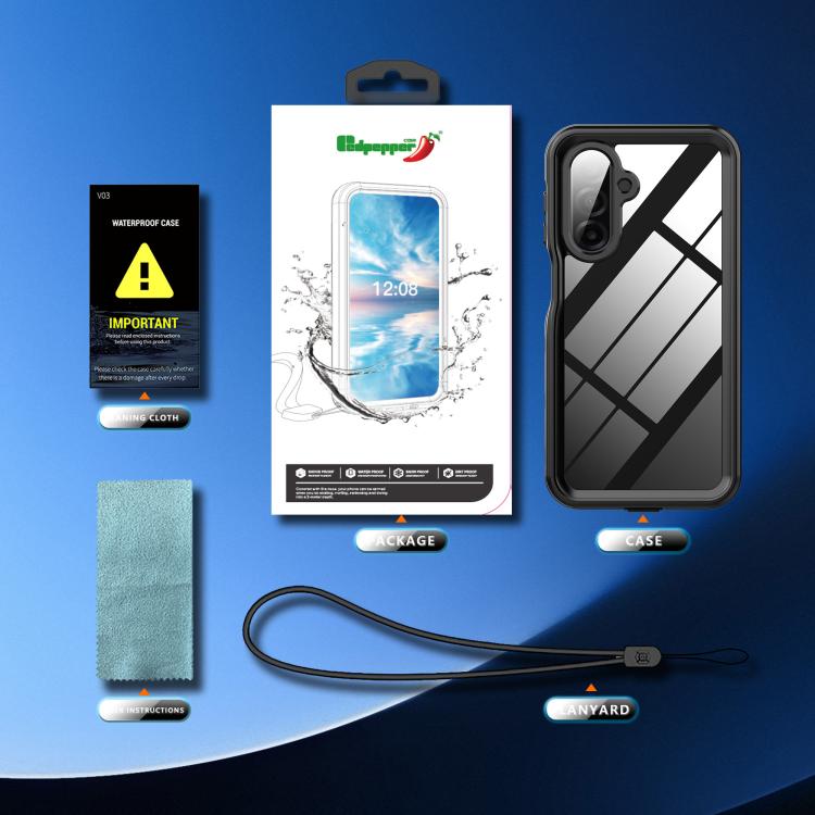 RedPepper IP68 Life Waterproof Phone Case, For Samsung Galaxy A17 5G, For Samsung Galaxy A25 5G
