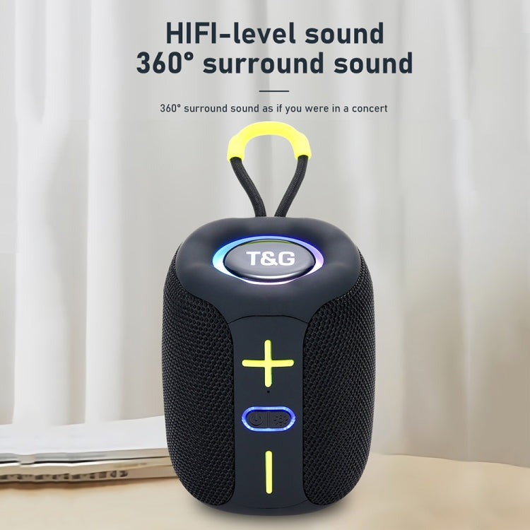 T&G TG-658 Outdoor USB High Power 8W Heavy Bass Wireless Bluetooth Speaker(Blue)