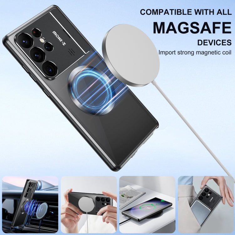 Aromatherapy Holder Single-sided MagSafe Magnetic Phone Case, For Samsung Galaxy S26 Ultra 5G, For Samsung Galaxy S25 Ultra 5G, For Samsung Galaxy S24 Ultra 5G, For Samsung Galaxy S23 Ultra 5G