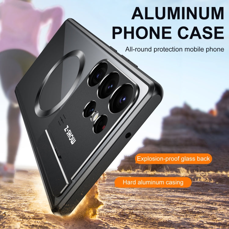 Aromatherapy Holder Single-sided MagSafe Magnetic Phone Case, For Samsung Galaxy S26 Ultra 5G, For Samsung Galaxy S25 Ultra 5G, For Samsung Galaxy S24 Ultra 5G, For Samsung Galaxy S23 Ultra 5G