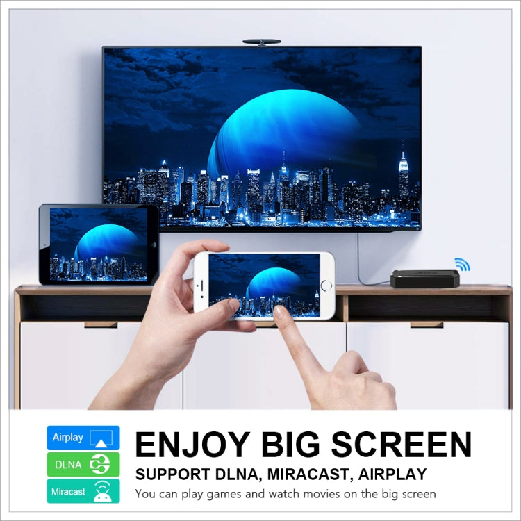 X96Q HD 4K Smart TV Box: Android 10.0, Allwinner H313 Quad-Core, 1GB RAM, 8GB Storage, HDMI, RJ45, AV, USB x2
