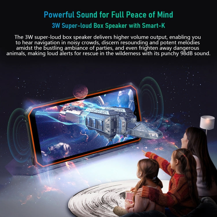 Blackview BV6200 Pro, 6GB+128GB, IP68/IP69K/MIL-STD-810H, 6.56 inch Android 13 MediaTek Helio P35 Octa Core, Network: 4G, OTG, NFC(Black)