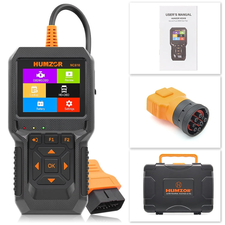 HUMZOR NexzCheck NC610 Car / Truck Code Reader OBD2 Diagnostic Scan Tool