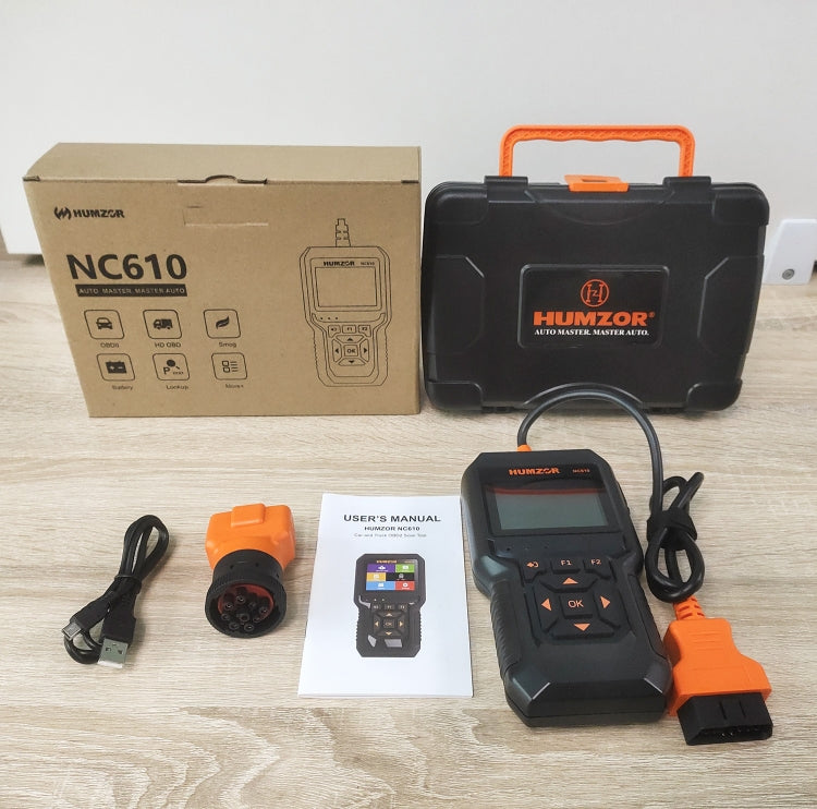 HUMZOR NexzCheck NC610 Car / Truck Code Reader OBD2 Diagnostic Scan Tool
