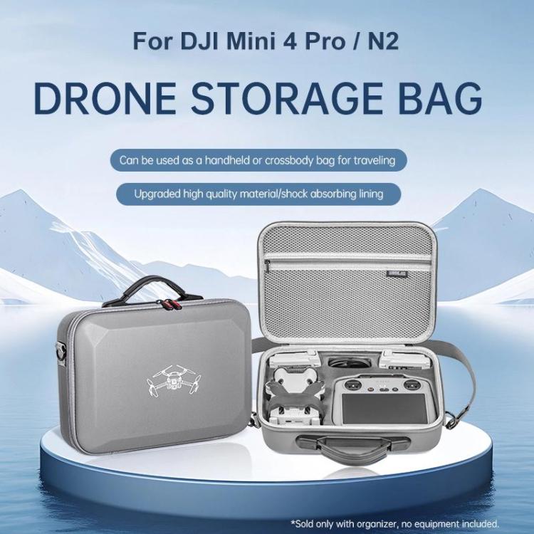 STARTRC Shoulder Storage Bag PU Handbag, For DJI Mini 4 Pro / RC with Screen Standard, For DJI Mini 4 Pro / N2, For DJI Mini 4 Pro / RC 2 with Screen
