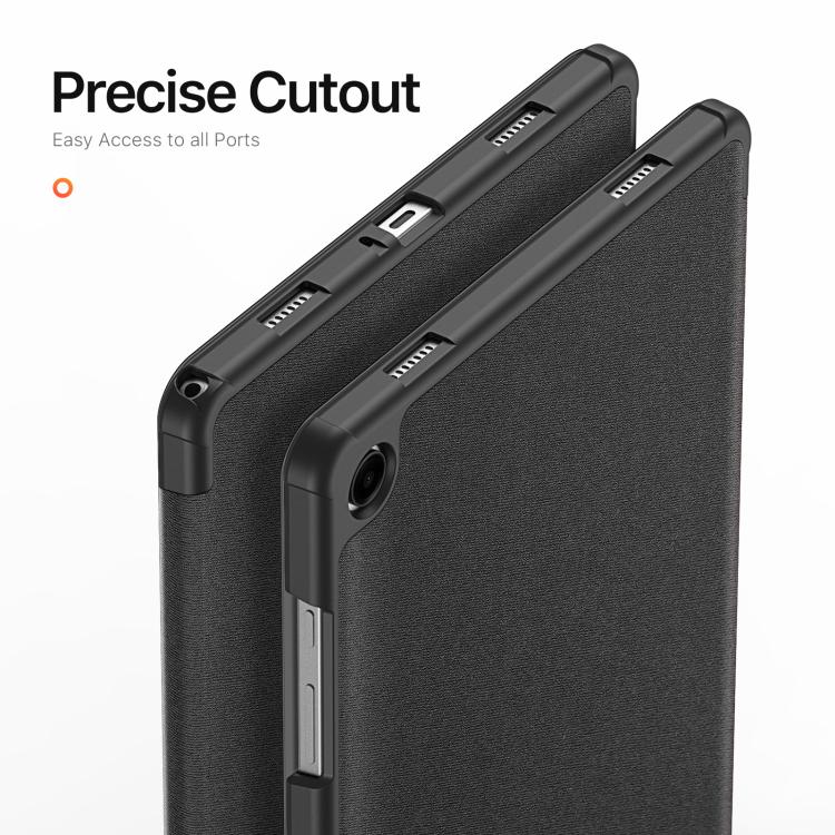 DUX DUCIS Domo Series Magnetic Flip Leather Tablet Case, For Samsung Galaxy Tab A11+ / A9+, For Samsung Galaxy Tab S9 FE / S10 FE, For Samsung Galaxy Tab S10 FE+, For Samsung Galaxy Tab S10+, For Samsung Galaxy Tab S9 FE+, For Samsung Galaxy Tab S10 Ultra