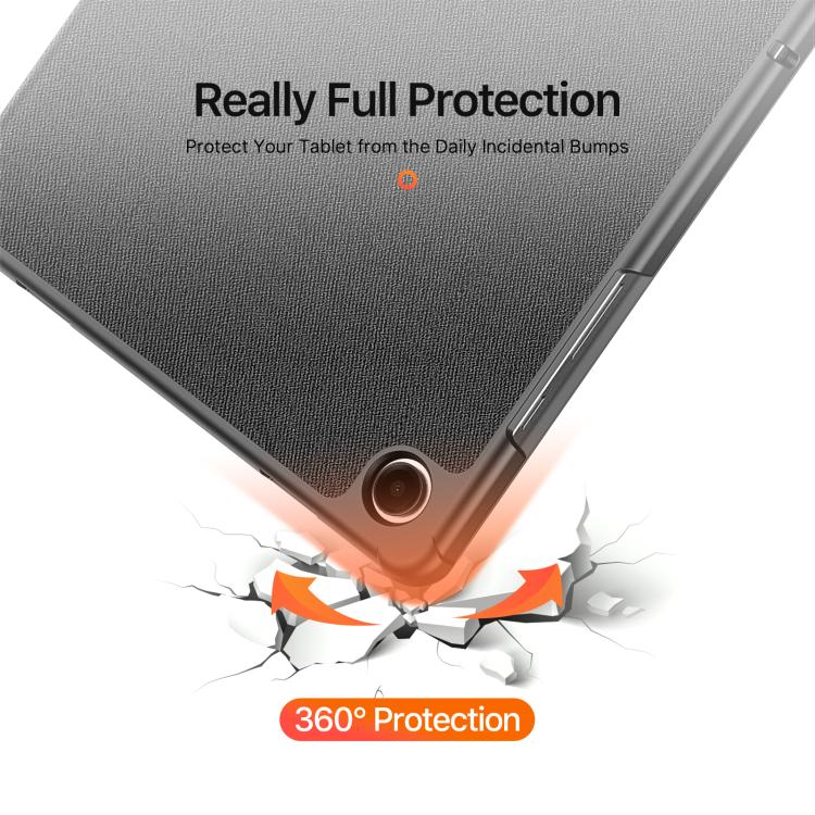 DUX DUCIS Domo Series Magnetic Flip Leather Tablet Case, For Samsung Galaxy Tab A11+ / A9+, For Samsung Galaxy Tab S9 FE / S10 FE, For Samsung Galaxy Tab S10 FE+, For Samsung Galaxy Tab S10+, For Samsung Galaxy Tab S9 FE+, For Samsung Galaxy Tab S10 Ultra