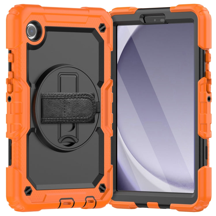 Silicone + PC Tablet Case with Shoulder Strap, For Samsung Galaxy Tab A9 / Tab A11