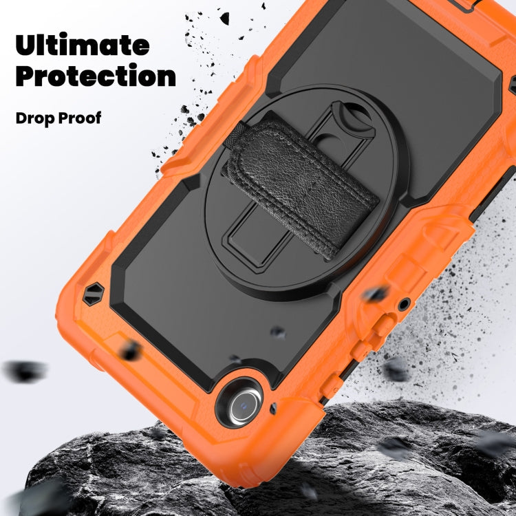 Silicone + PC Tablet Case with Shoulder Strap, For Samsung Galaxy Tab A9 / Tab A11