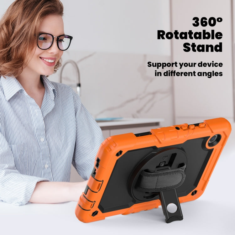 Silicone + PC Tablet Case with Shoulder Strap, For Samsung Galaxy Tab A9 / Tab A11