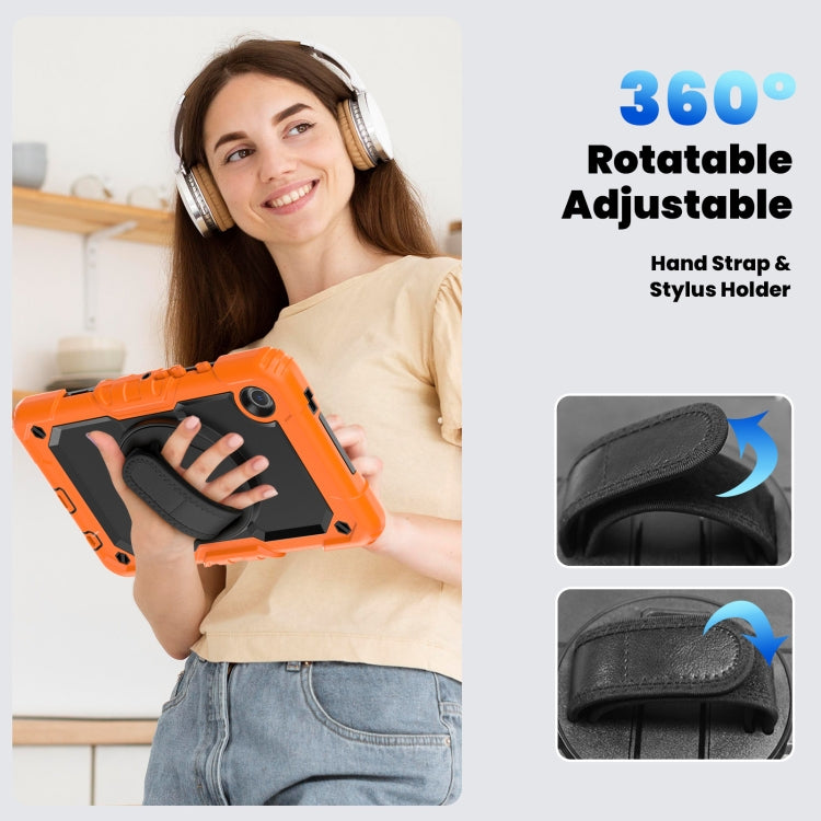 Silicone + PC Tablet Case with Shoulder Strap, For Samsung Galaxy Tab A9 / Tab A11