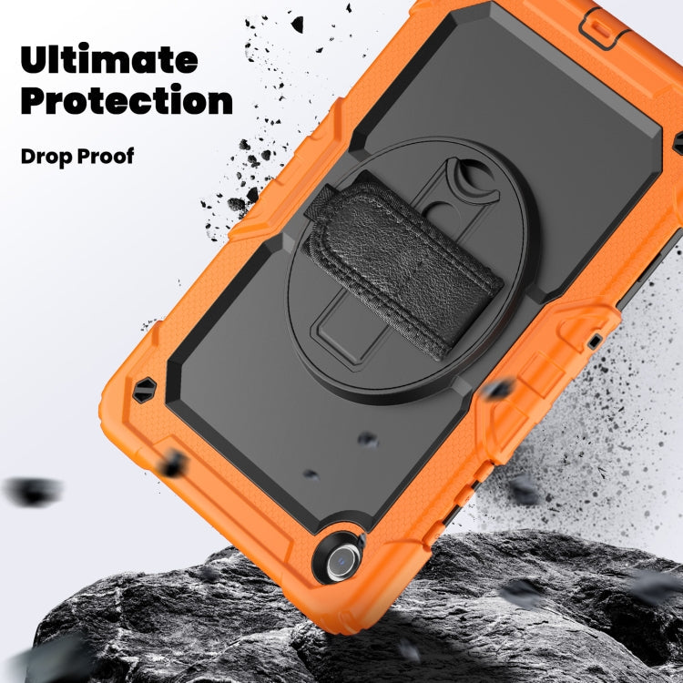 Silicone + PC Tablet Case with Shoulder Strap, For Samsung Galaxy Tab A9+/Tab A11+