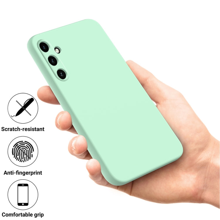 Solid Color Liquid Silicone Dropproof Full Coverage Phone Case, For Samsung Galaxy A15 4G / A15 5G, For Samsung Galaxy A55 5G, For Samsung Galaxy A35 5G