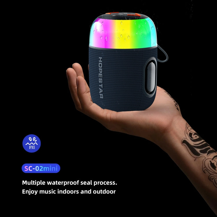HOPESTAR SC-02 10W Portable Mini Wireless Bluetooth Speaker(Black)
