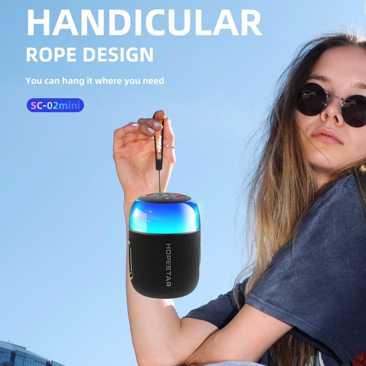 HOPESTAR SC-02 10W Portable Mini Wireless Bluetooth Speaker(Black)