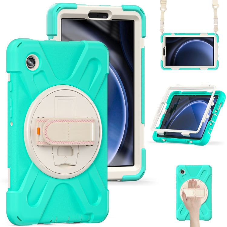Rotatable Kickstand Grip Heavy Duty Hard Rugged Tablet Case, For Samsung Galaxy Tab A9+