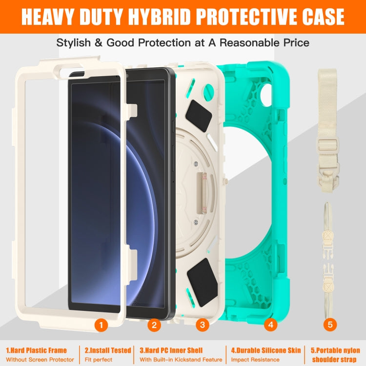Rotatable Kickstand Grip Heavy Duty Hard Rugged Tablet Case, For Samsung Galaxy Tab A9+