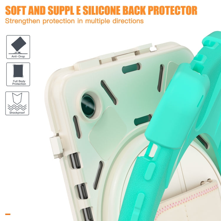 Rotatable Kickstand Grip Heavy Duty Hard Rugged Tablet Case, For Samsung Galaxy Tab A9+