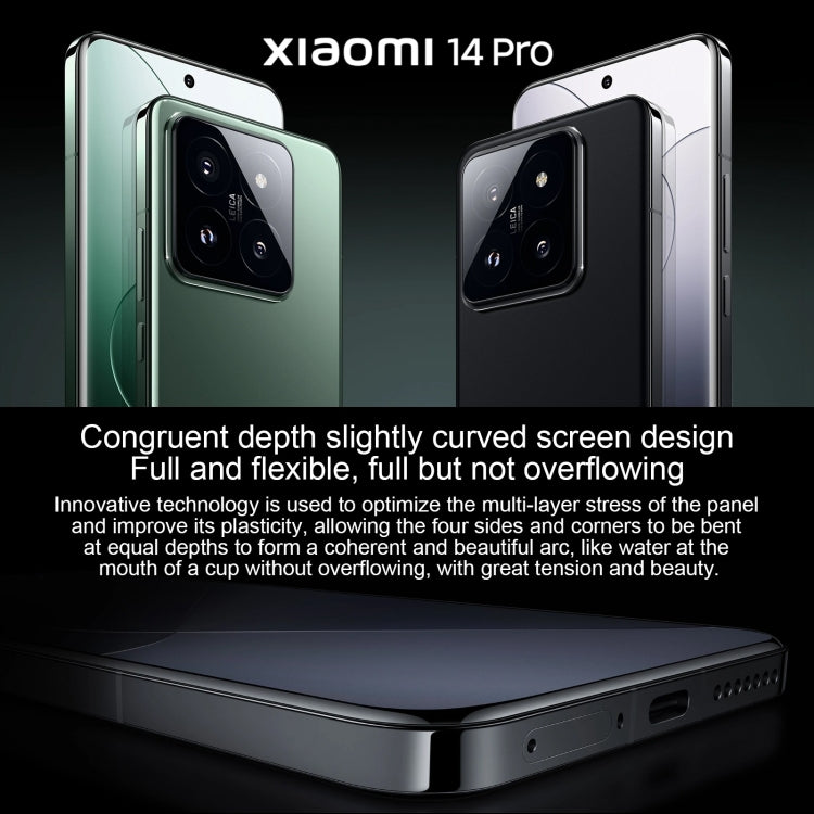 Xiaomi 14 Pro,  6.73 inch Xiaomi HyperOS Snapdragon 8 Gen 3 Octa Core 4nm up to 3.3GHz, NFC, Network: 5G, 16GB+1TB