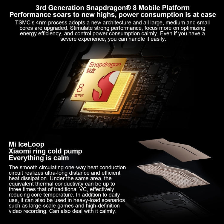 Xiaomi 14 Pro,  6.73 inch Xiaomi HyperOS Snapdragon 8 Gen 3 Octa Core 4nm up to 3.3GHz, NFC, Network: 5G, 16GB+1TB