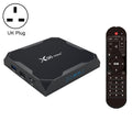 X96 Max+ 4K Smart TV Box: Android 9.0, Amlogic S905X3, Quad-Core, 2GB RAM, 16GB Storage, LAN, AV, 2.4G/5G WiFi, USB x2, TF Card, UK Plug