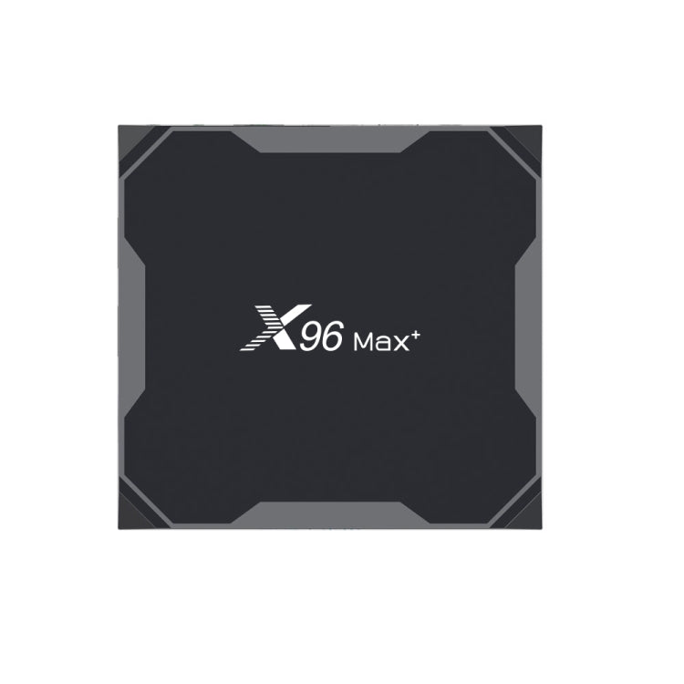 X96 Max+ 4K Smart TV Box: Android 9.0, Amlogic S905X3, Quad-Core, 2GB RAM, 16GB Storage, LAN, AV, 2.4G/5G WiFi, USB x2, TF Card, UK Plug